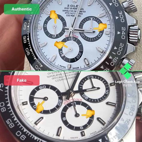 rolex daytona replica vs original|rolex daytona counterfeit.